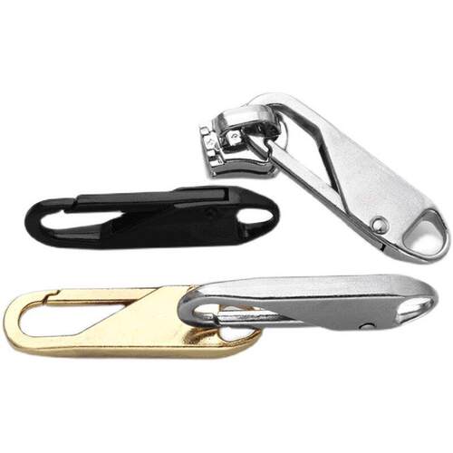 可拆卸拉炼头衣服 metal removable zipper bag coat fix parts - 图3