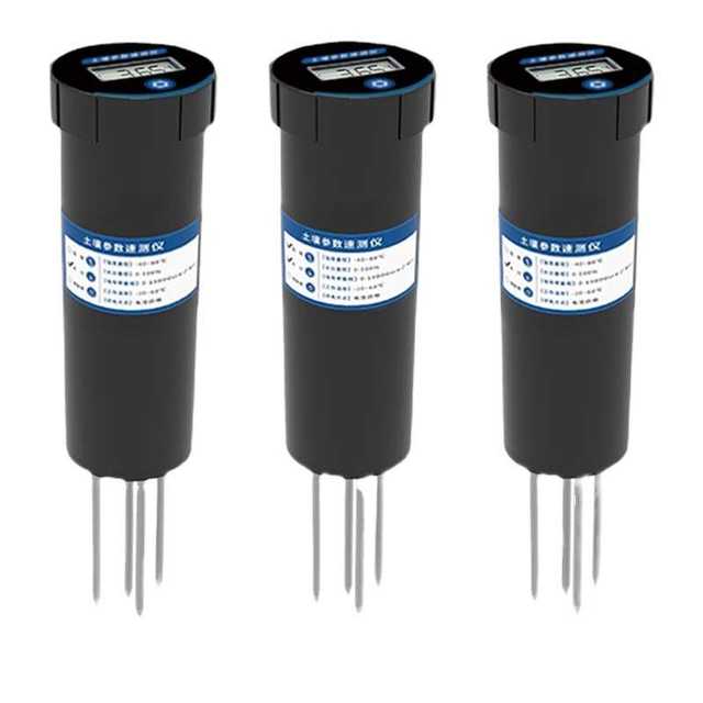 Nutrient sensor flowering soil temperature speed measuring instrument conductivity moisture orchard humidity pH value conductivity farmland