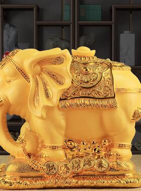 金猪存钱罐摆件大象金牛储蓄罐大号商务礼品客厅电视柜装饰摆设