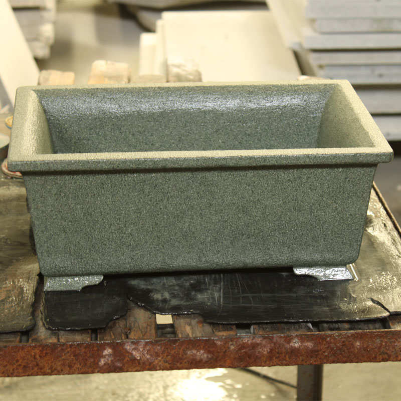 青石花盆天然石材传统工艺雕刻盆栽石器简约中式盆景绿植石头花 - 图3