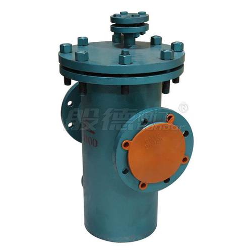 衬氟蓝式过滤器SRB-16C化工管道防腐法兰304滤网提篮式快开除污器 - 图2