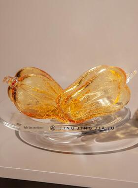 厚重款小黄椒辣椒桌面摆件 个性创意家居软装饰品现代风艺术造型