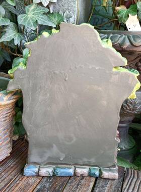 Fairy House 童话门牌树脂摆件精灵房屋雕像园艺公园装饰工艺品