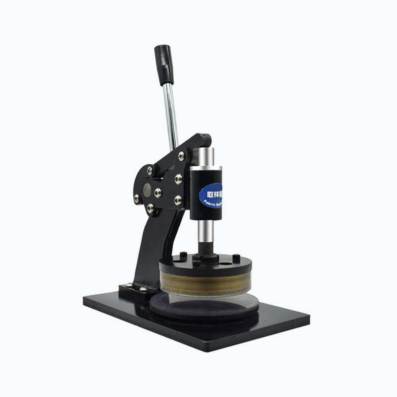 尼森手压式圆盘纸张纺织面料纸张克重仪取样器刻盘纸板取样机 - 图0