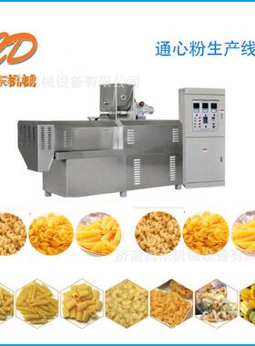 斜切通心粉生产设备 昌东机械螺旋通心粉生产线 意大利面加工设备