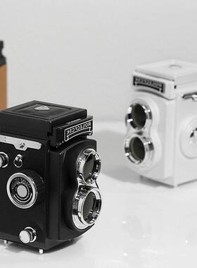 现代简约复古相机摄影机拍摄道具模型书房书柜桌面软装饰品摆件