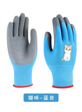家用厨房儿童隔热手套烤箱微波炉耐高温防烫防热专用高温五指手套