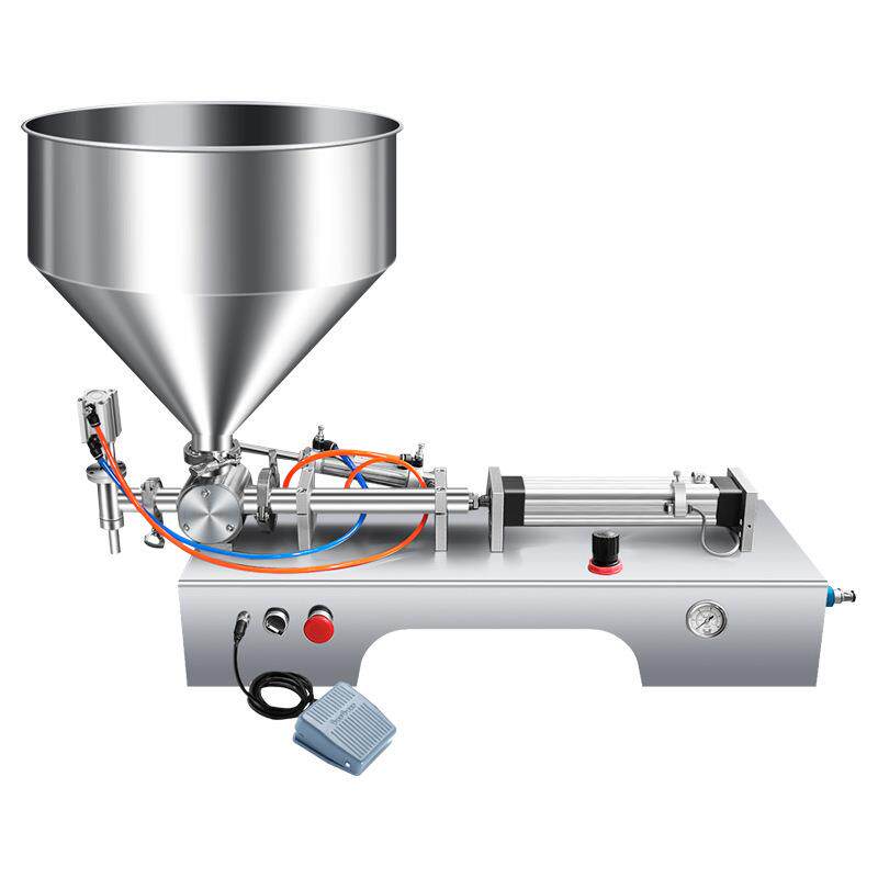 Semi-automatic ointment filling machine tomato paste sesame paste lotion cream ointment quantitative sauce chili oil filling machine