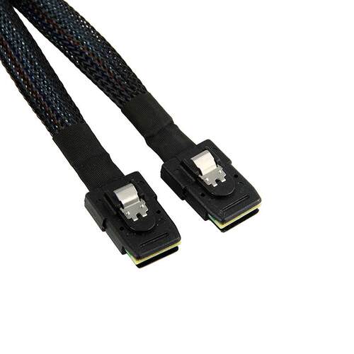 0.5米服务器内置mini sas线SFF8087对8087 36P阵列卡数据连接线70 - 图0