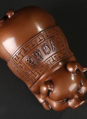 大世源铜福猪之家生肖猪饰品生日生意开业猪礼品