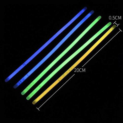 200pcs Glow Sticks Bracelets Necklaces Halloween decoration - 图2