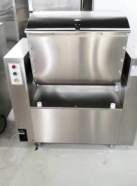 卧式和面机 全自动揉面机 商用和面机75kg/100kg每次自动翻斗款