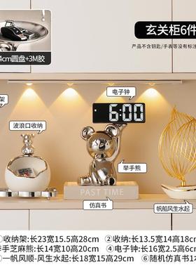 高档奢高档一轻帆顺船摆件家居帆客厅玄关电视柜酒柜寓意好的装风