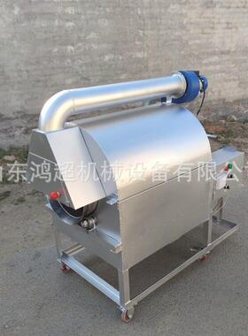 花生MAGA-102核桃滚筒炒料机 一机用炒机货加电多热炒锅