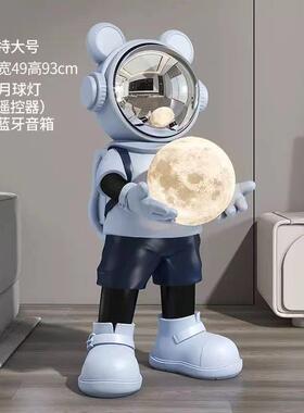 创意太空人落地网红宇航员摆件客厅电视柜沙发旁边开业大型装饰品