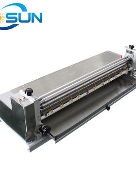 木森JS700A台式不锈钢过胶机下面刷胶胶水机书壳封面上胶机热卖