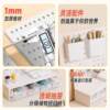 Desktop hole board storage rack drawer-type storage rack free of punching computer desk shelf Internet celebrity desk partition hanging