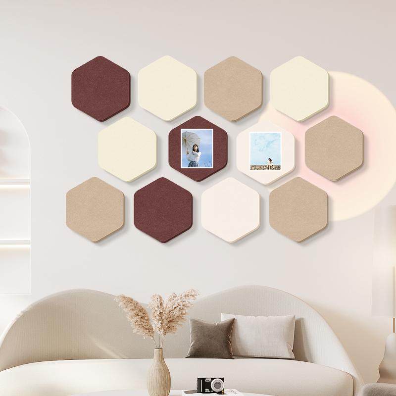 ins简约卧室墙面装饰遮丑墙贴房间背景墙毛毡板玄关装饰品照片墙,淘宝优惠券,粉丝福利购,淘宝优惠卷