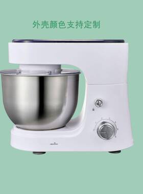 小型多功能家用台式全自动厨师机不锈钢多功能奶油搅拌器和面机