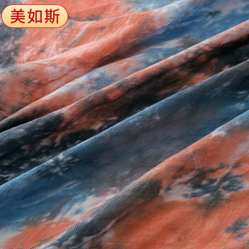 星空扎染布料 民族风棉麻布料 民族风裙子面料连衣裙衬衫印花布,淘宝优惠券,粉丝福利购,淘宝优惠卷