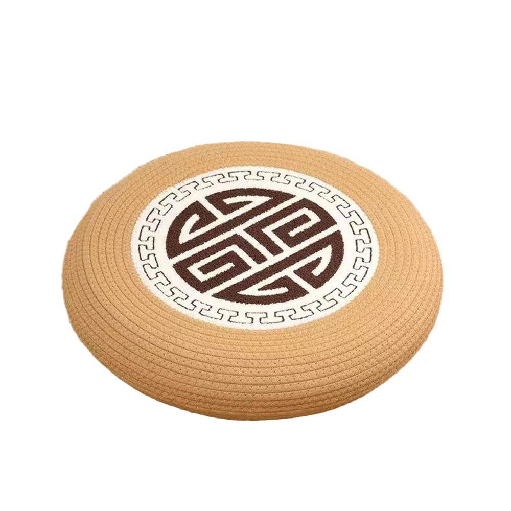 Japanese cotton rope futon floor cushion ground meditation meditation cushion home bedroom balcony floor bay window sitting cushion