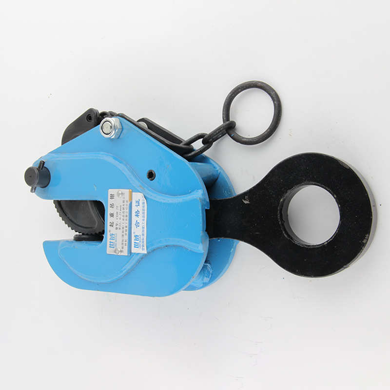 世链CDH竖吊1T2T3T5T8T10吨CDH型起重吊钳吊索具0-80mm钢板吊钳 - 图0