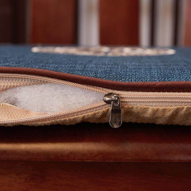 高档新中式刺绣餐椅垫坐垫家用餐桌椅垫冬季加厚防滑可拆洗椅子垫,淘宝优惠券,粉丝福利购,淘宝优惠卷