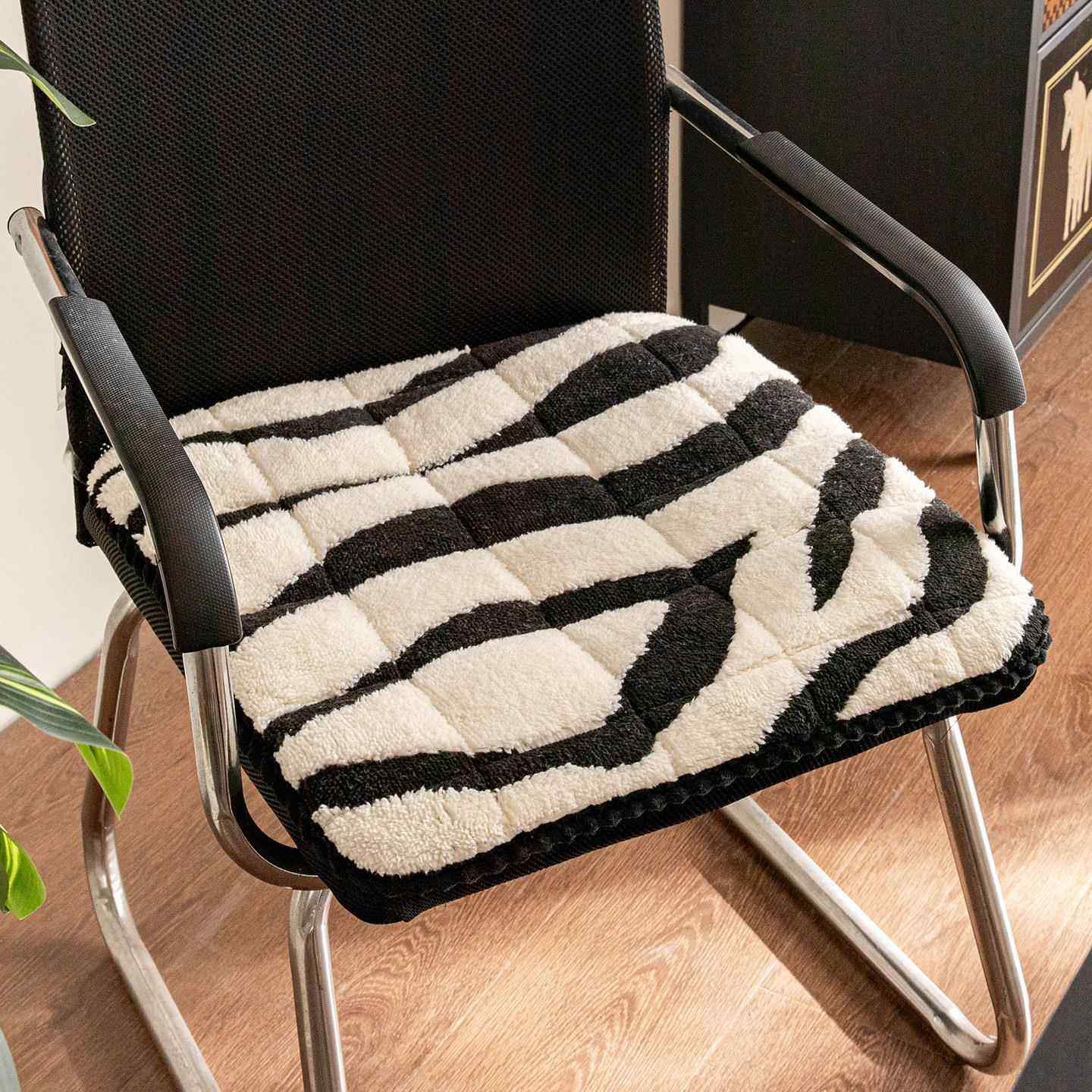 坐垫办公室久坐椅垫棉麻餐桌餐椅加厚座垫学生屁股垫子凳子软冬季,淘宝优惠券,粉丝福利购,淘宝优惠卷