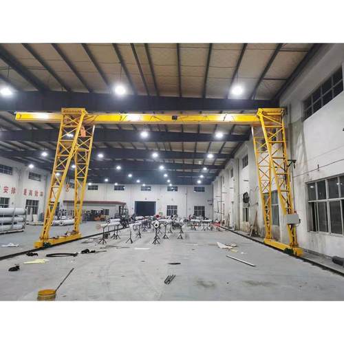 无线遥控1t单梁龙门吊货物吊运花架箱式龙门吊可室内室外龙门吊 - 图1