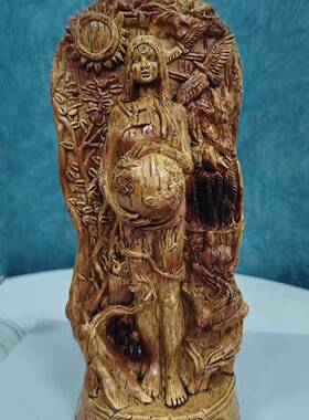 独立站树脂工艺品希腊女神雕像神坛花园摆件精美艺术雕塑装饰品