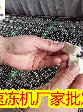 果蔬流态化速冻机 草莓薯条青刀豆豇豆辣椒速冻 螃蟹保鲜速冻机