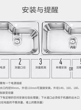 自主专利三级研磨空气开关厨房水槽下水道家用厨余食物垃圾处理器