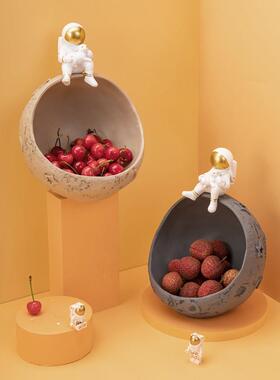 新款直销北欧宇航员钥匙收纳摆件家居入户鞋柜玄关桌面整理软装饰