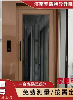家用电梯液压式小型无地坑梯别墅升降机别墅阁楼观光梯家用电梯
