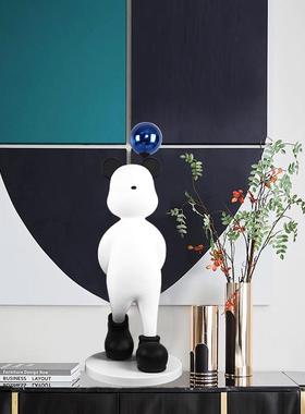 售楼处卡通雕塑装饰酒店样板间家居客厅玄关儿童房艺术装置摆件