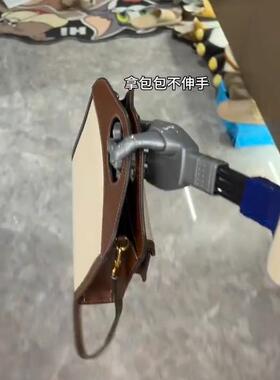抖音爆款机械手臂懒人伸缩拾取器儿童创意拾取玩具拾物器假肢夹子