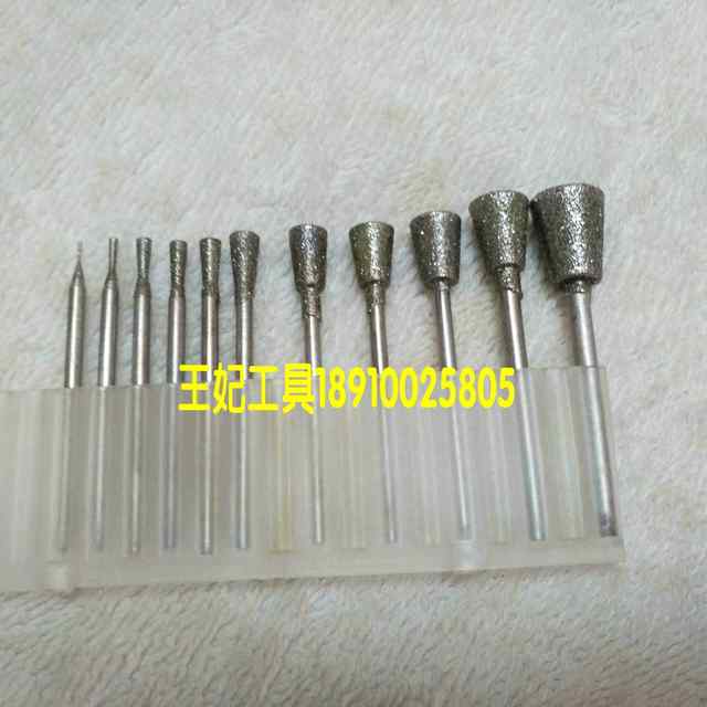 Jade grinding and carving tool head c7 needle