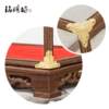 Mahogany glass cover Guanyin Buddha statue cultural toys antique crafts ornaments chicken wing wood cage display dust cover customization