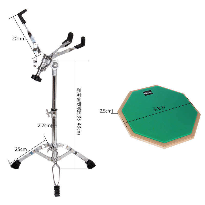 12寸哑鼓套装哑鼓练习鼓哑鼓垫套装架子鼓练习鼓垫 送鼓棒,淘宝优惠券,粉丝福利购,淘宝优惠卷