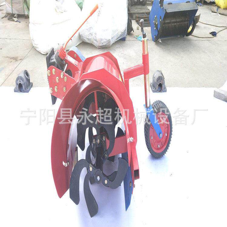 Grape vine burying machine surface soil cultivating machine available in stock, micro tillage machine with soil cultivating width 70cm, easy to operate