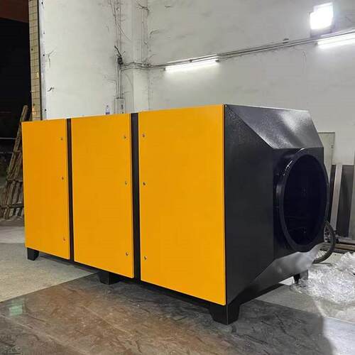活性炭吸附箱碳钢烤漆东莞工厂车间风管安装工程 - 图1