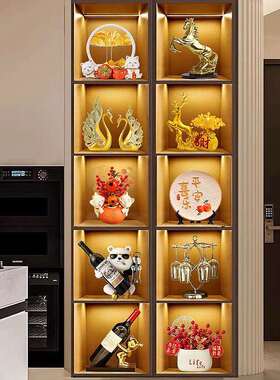 套装组合工艺品摆件客厅玄关酒柜电视柜餐边柜现代家居装饰品摆设