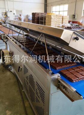 大福巧克力冷却隧道 全封闭式 双层保温 裹坚果碎巧克力涂层机