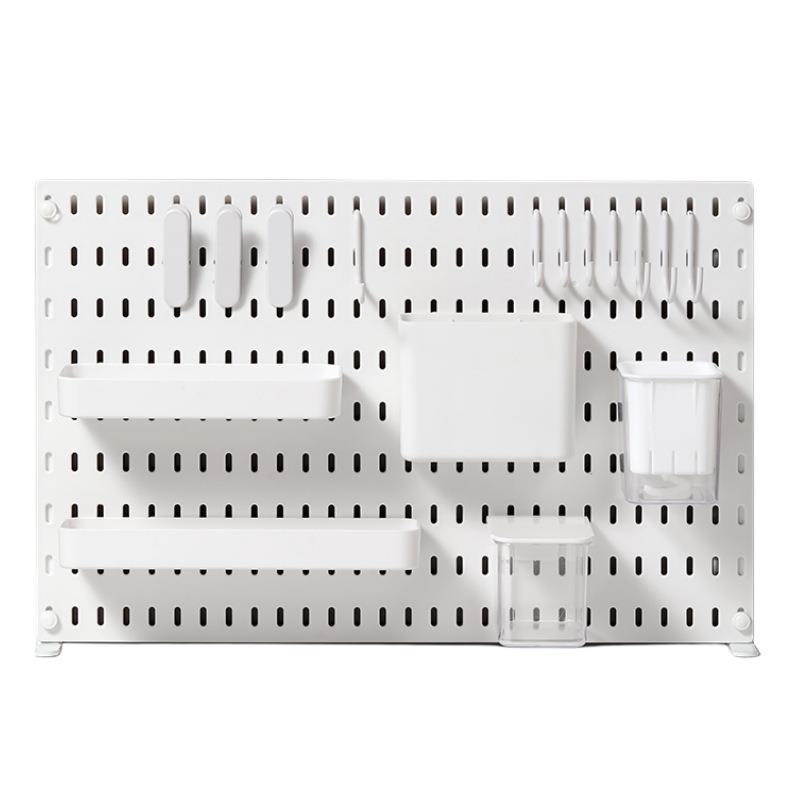 New direct sales punch-free hole board storage rack college dormitory wall-mounted desk organizer wall e-sports