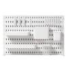 New direct sales punch-free hole board storage rack college dormitory wall-mounted desk organizer wall e-sports