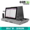 10.1-inch dual-screen smart visitor machine self-service visitor registration and attendance all-in-one machine face recognition ID terminal