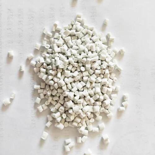 白色聚丙塑料颗粒二白PP颗粒高溶脂注塑回料通过GRS认证可开TC - 图2