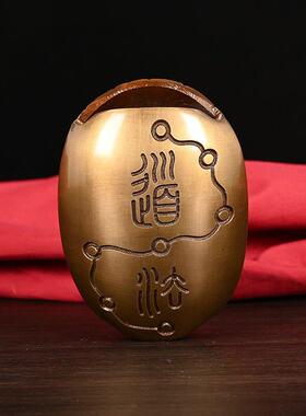 六摇卦铜乌龟壳创意铜钱用具龟甲六十四卦工具中式工艺礼品摆饰家