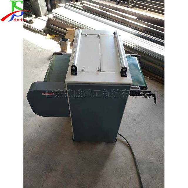 Small single woodworking pressing machine, surface conveyor belt, manual woodworking pressing tool, home js-56454 factory wood planing