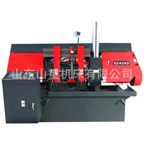 【山重重工】GZ4243数控锯床 液压加紧自动送料锯切直径430mm锯床 - 图3